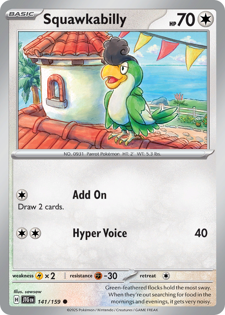 Squawkabilly — Journey Together card #141 full image