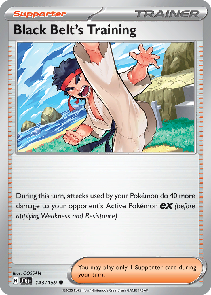 Black Belt's Training — Journey Together card #143 full image