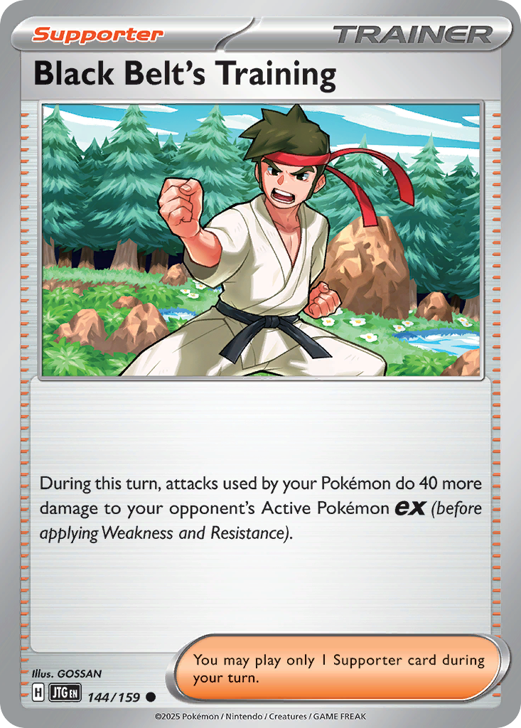 Black Belt's Training — Journey Together card #144 full image