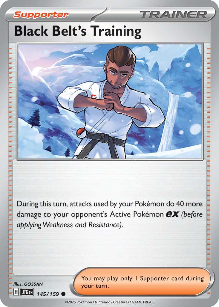 Black Belt's Training — Journey Together card #145 full image