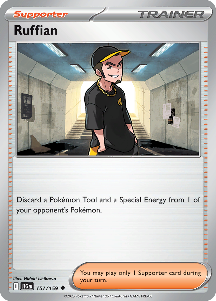 Ruffian — Journey Together card #157 full image