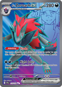 N's Zoroark ex — Journey Together #175