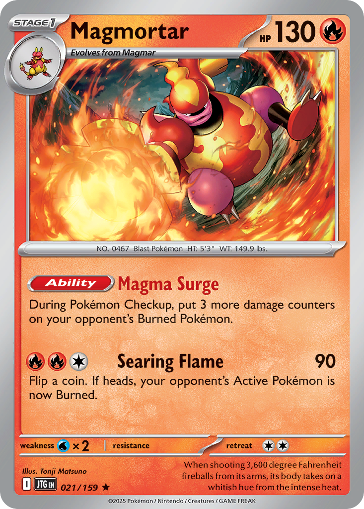 Magmortar — Journey Together card #21 full image