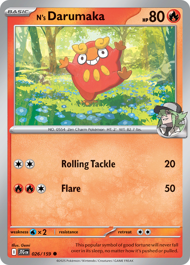 N's Darumaka — Journey Together card #26 full image