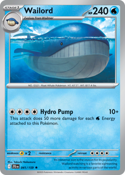 Wailord — Journey Together #41