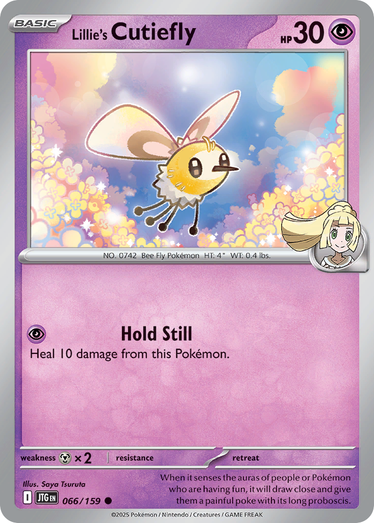 Lillie's Cutiefly — Journey Together card #66 full image