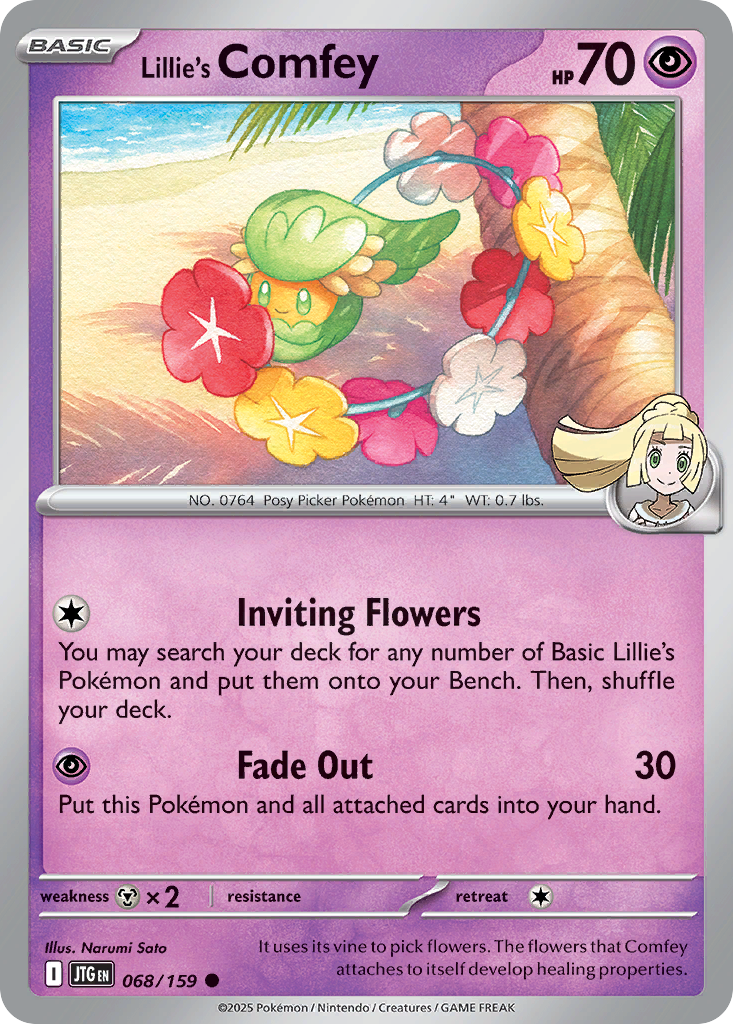 Lillie's Comfey — Journey Together card #68 full image