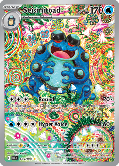 Seismitoad — Black Bolt #105