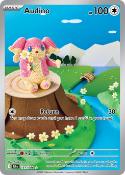 Audino — Black Bolt #151