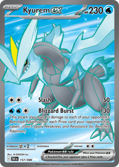 Kyurem ex — Black Bolt #157