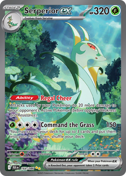 Serperior ex — Black Bolt #164