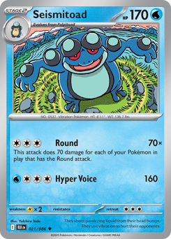 Seismitoad — Black Bolt #21