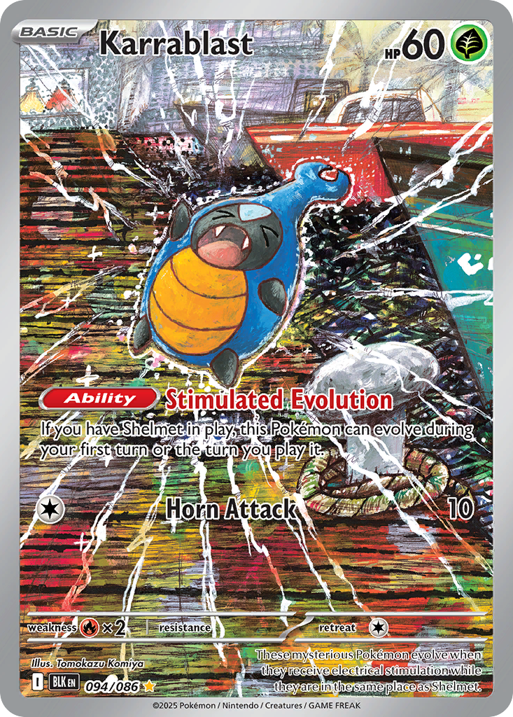 Karrablast — Black Bolt card #94 full image