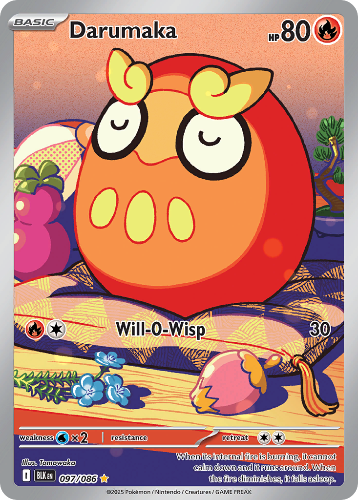 Darumaka — Black Bolt card #97 full image
